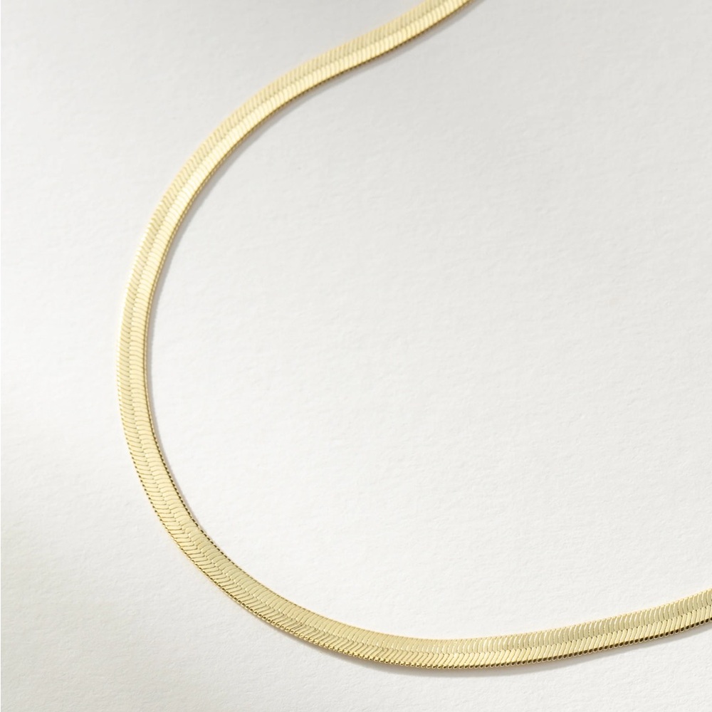 Uncommon James Bossy Herringbone Chain Necklace